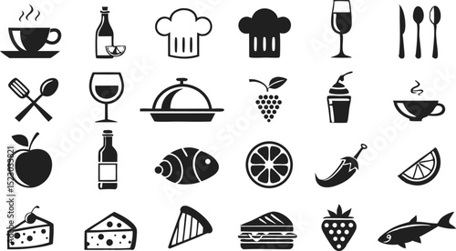 food and restaurant icons