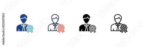 Professional icon set multiple style collection