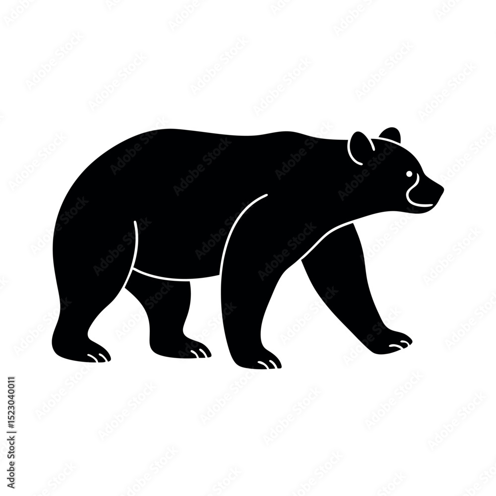 Obraz premium bear walking