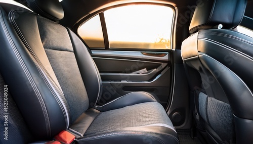 Wallpaper Mural elegant and modern car seats featuring advanced ai controlled ventilation technology Torontodigital.ca