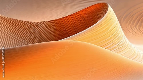 Abstract swirling sand pattern with warm hues of orange, yellow, and white creating dynamic texture