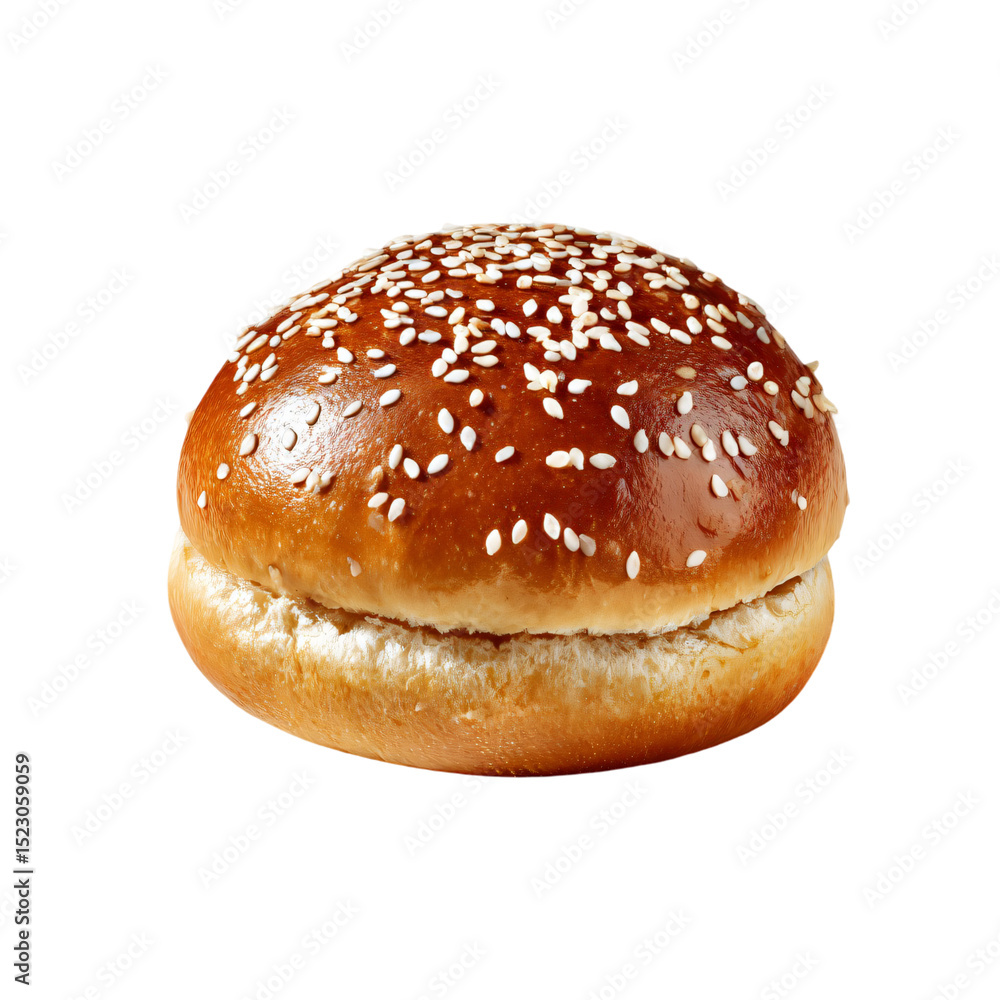 glossy bun for burger isolated die cut glossy bun for burger isolated die cut