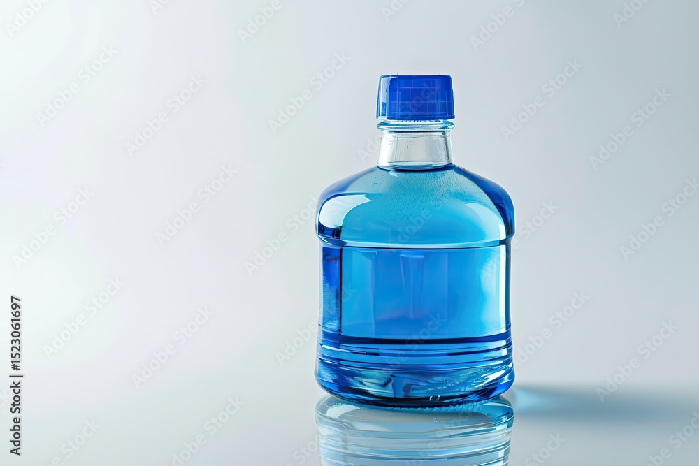 vibrant image of bottle of blue windshield washer fluid isolated on white backgrond vibrant image of bottle of blue windshield washer fluid isolated on white backgrond