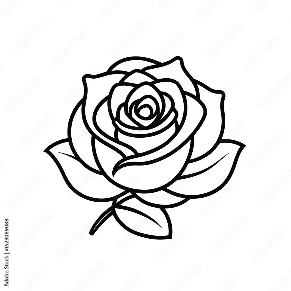rose-flower-out-line-vector-icon-on-white-backgrou.eps rose-flower-out-line-vector-icon-on-white-backgrou.eps
