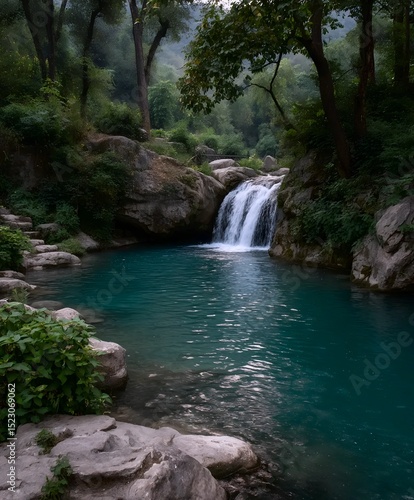 waterfall in the forest