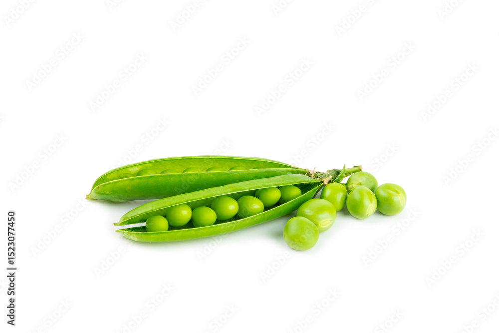 custom made wallpaper toronto digitalFresh green pea pods with green peas isolated on white background. Sweet green peas. Green pea beans vegetables. Vegan. healthy green vegetable.