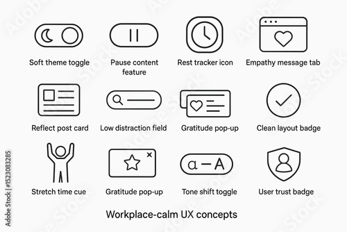 Calm ux concepts featuring soothing interface elements for enhanced user experience