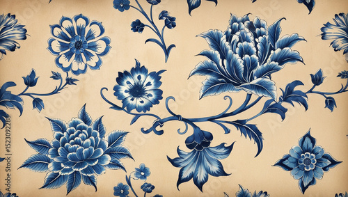 seamless floral background