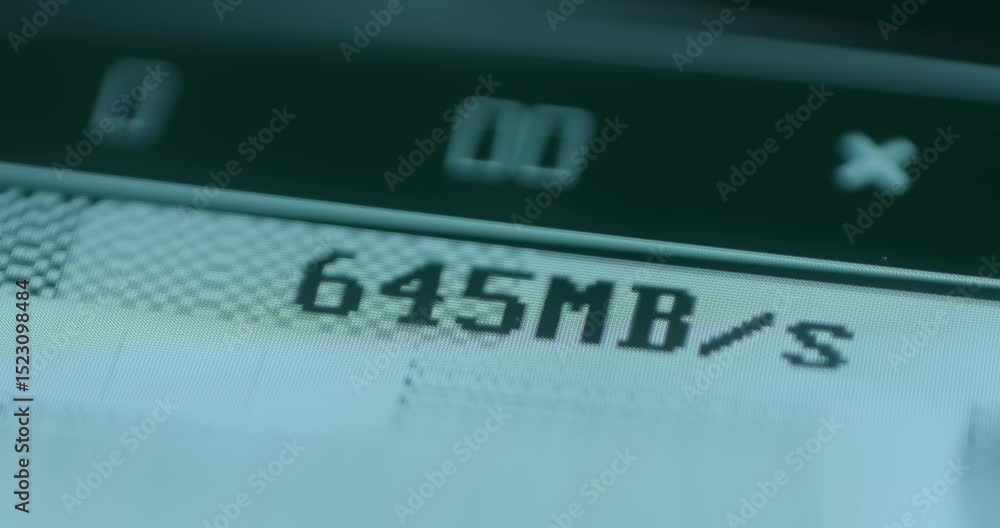 File Transfer process MB per second