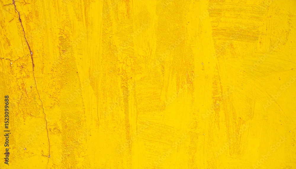 Obraz premium Textured Yellow Background with Subtle Scratches