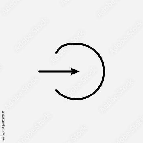 Log in set icon,sign,symbol,pictogram isolated