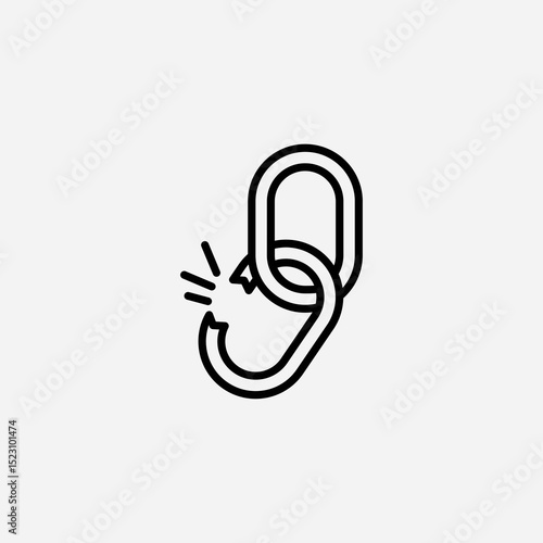 Weakness set icon,sign,symbol,pictogram isolated