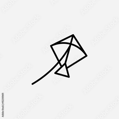 Kite set icon,sign,symbol,pictogram isolated