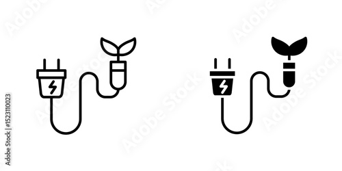 Biomass energy icon, Biomass energy simple flat vector biomass energy icon on white background