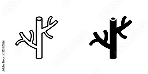 Blood Vessel icon, Human Artery Icon for Medical and Health Education