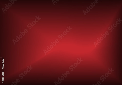 Abstract illustration background texture of beauty dark and light clear red, gradient flat wall and floor in empty spacious room
