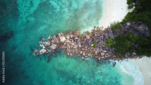 Seychelles Island Paradise and Tropical Beach