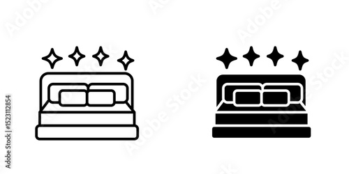 Clean room vector icon on white background. Flat vector clean room icon symbol sign from modern cleaning collection for mobile concept and web apps design.