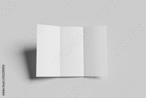 Trifold Brochure Mockup Travel