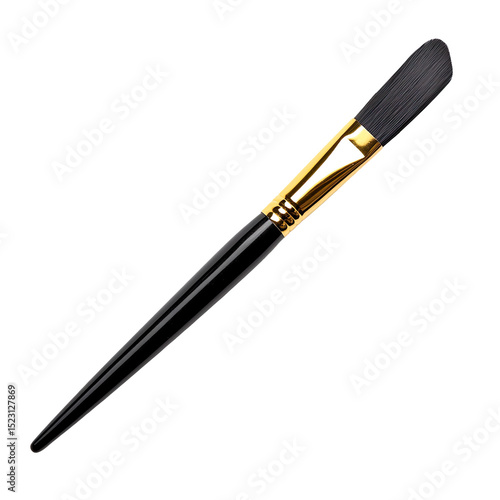 Wallpaper Mural Black Paintbrush isolated on transparent background Torontodigital.ca