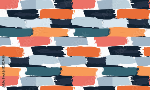 Energetic Abstract Expressionism: Dynamic Hand-Painted Background