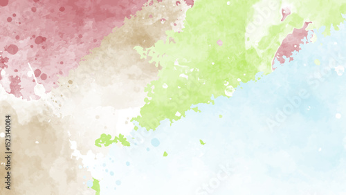 Abstract watercolor texture background featuring hand painted alcohol ink with golden glitter accents