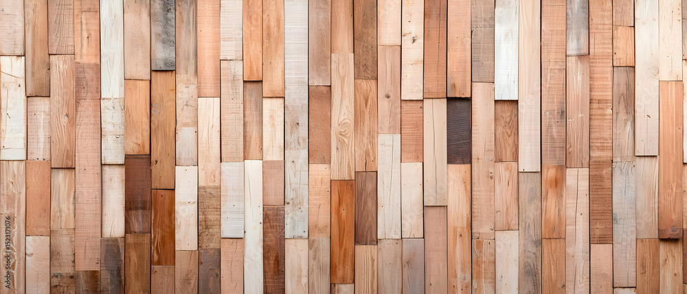 Fototapeta premium Reclaimed Wood Panel Wall Texture