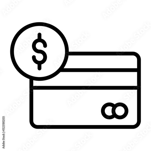 Credit Card Payment Icon Vectorv