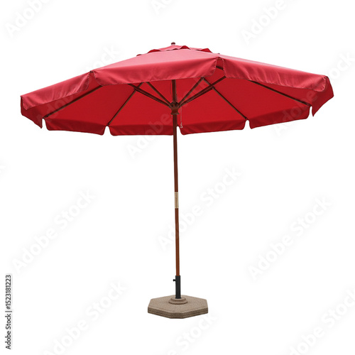 Parasol isolated on white background 