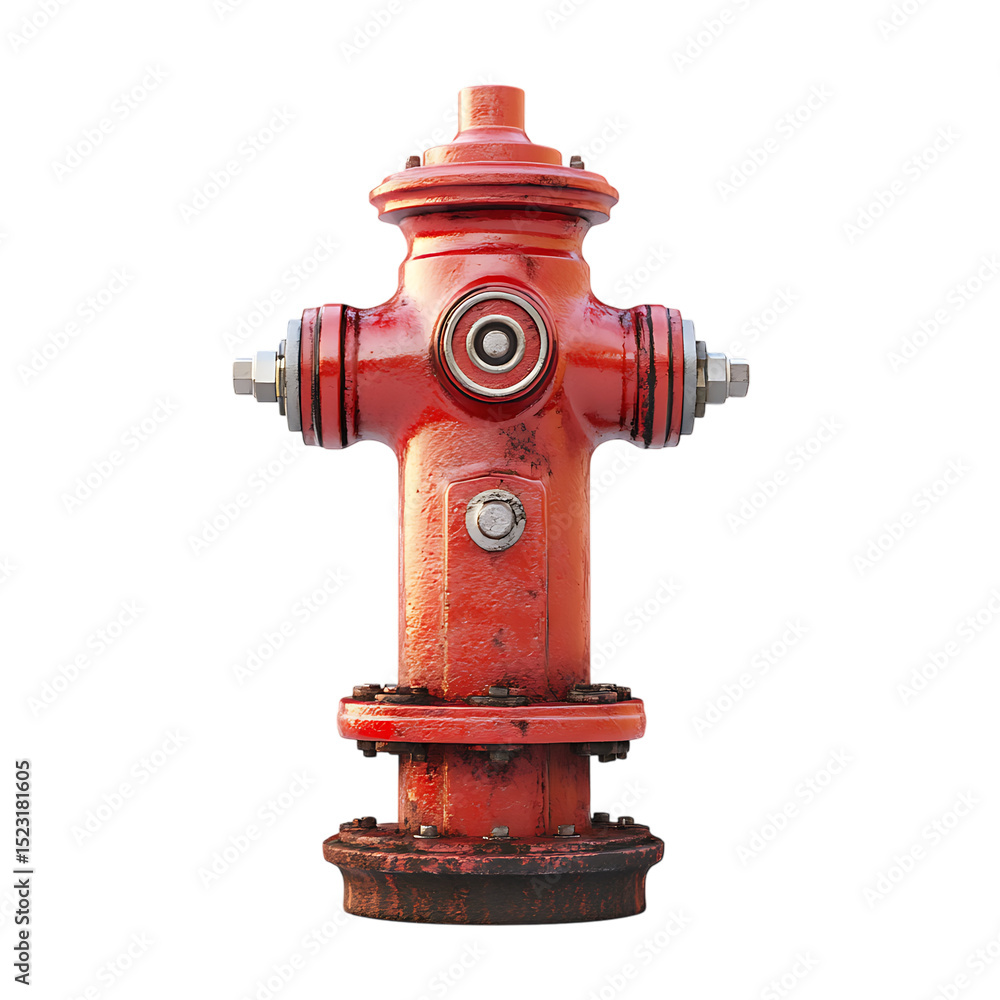 Red fire hydrant Red fire hydrant
