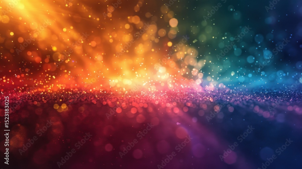 Fototapeta premium Colorful vibrant abstract background