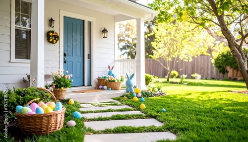 Springtime Easter home