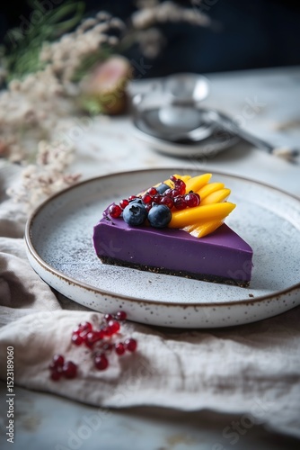 tart purple sweet potato cream,