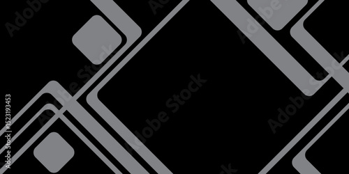 Modern Abstract Black and Gray Geometric Background Design.
