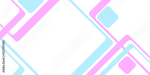 Modern Abstract pink and White Geometric Background Design.