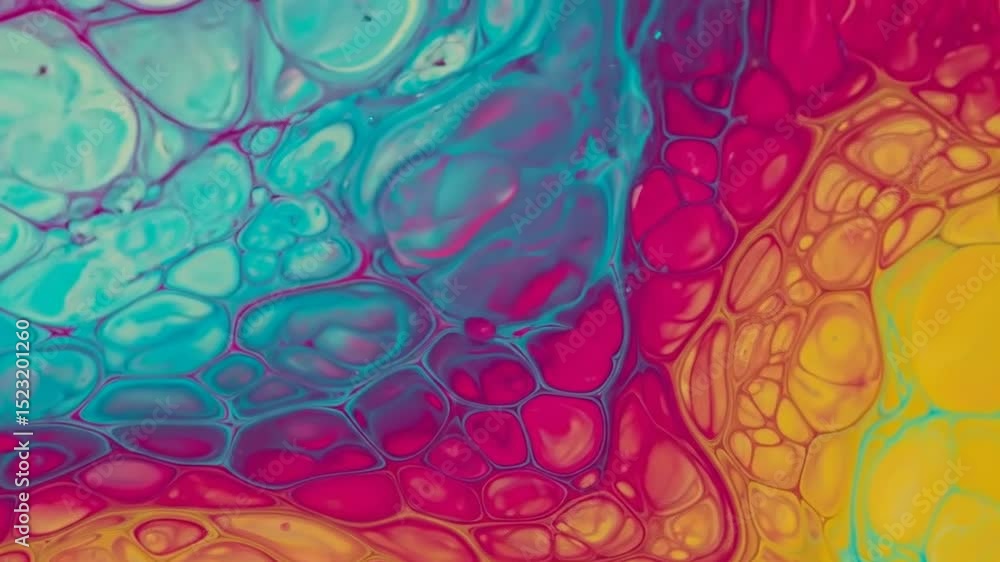 Vibrant fluid art transition with mesmerizing color flow and abstract patterns Vibrant fluid art transition with mesmerizing color flow and abstract patterns