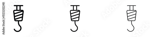 Winch hook icon