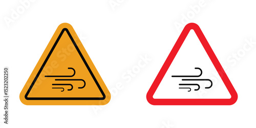 Wind warning sign