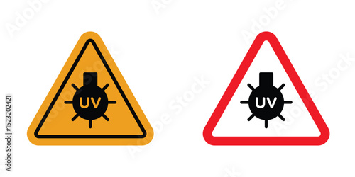 UV light do not look sign