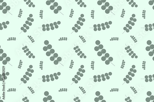 Vector tropical pattern with continuous exotic palm leaves, suitable for vintage botanical backgrounds and decorative surface designs
