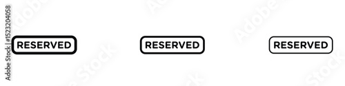 Reserved icon