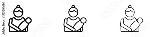 Postnatal care icon
