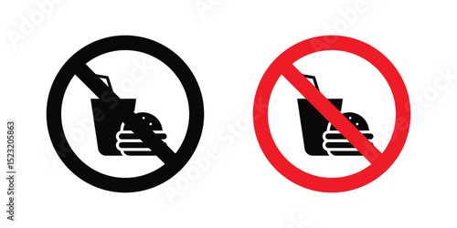 No food allowed sign