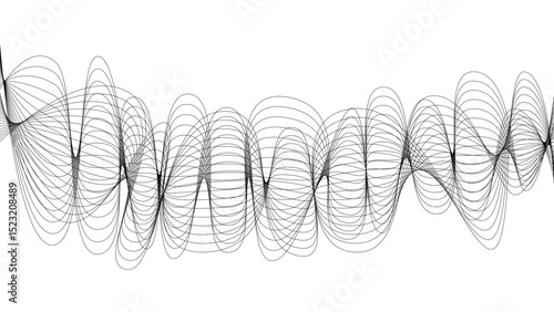 pattern background wavy strings and threads flowy art abstract sound or windy waves black elegant artsy tangle	

