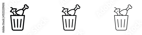 Food waste icon