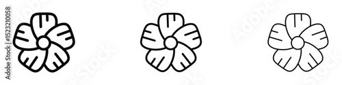 Flax flower icon