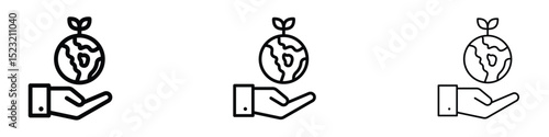 Environment protection icon