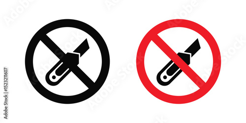 Do not cut sign