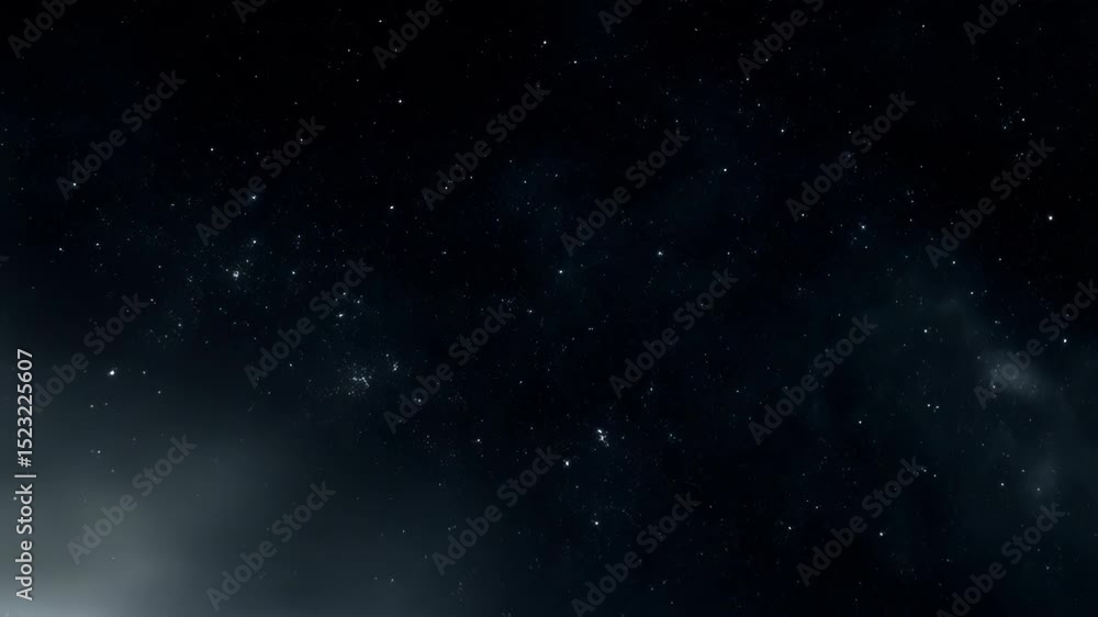 Abstract Galaxy. Dark Space Scene. Cosmic Cloud. Starry Night Sky Abstract Galaxy. Dark Space Scene. Cosmic Cloud. Starry Night Sky