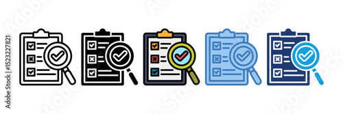 Checklist Icon Element For Design
